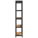 Bogreol Gammelt træ 60 x 30 x 155 cm Konstrueret træ