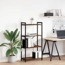 Bogreol Røget eg 60 x 30 x 120 cm Konstrueret træ