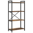 Bogreol Gammelt træ 60 x 30 x 120 cm Konstrueret træ