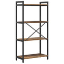 Bogreol Gammelt træ 60 x 30 x 120 cm Konstrueret træ