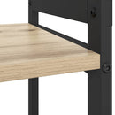 Bogreol 60 x 30 x 85 cm Konstrueret træ Sonoma eg