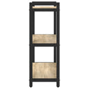 Bogreol 60 x 30 x 85 cm Konstrueret træ Sonoma eg