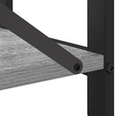 Bogreol 60 x 30 x 85 cm Konstrueret træ Grå sonoma-eg