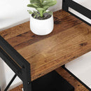 Bogreol Gammelt træ 60 x 30 x 85 cm Konstrueret træ