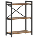 Bogreol Gammelt træ 60 x 30 x 85 cm Konstrueret træ