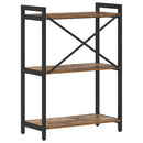 Bogreol Gammelt træ 60 x 30 x 85 cm Konstrueret træ