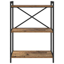 Bogreol Gammelt træ 60 x 30 x 85 cm Konstrueret træ
