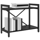 Bogreol Sort eg 60 x 30 x 50 cm Konstrueret træ