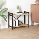 Bogreol 60 x 30 x 50 cm Konstrueret træ Sonoma eg
