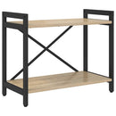 Bogreol Sonoma eg 60 x 30 x 50 cm Konstrueret træ