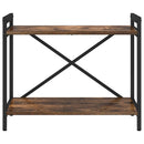 Bogreol Røget eg 60 x 30 x 50 cm Konstrueret træ