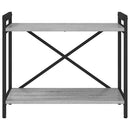 Bogreol Grå sonoma-eg 60 x 30 x 50 cm Konstrueret træ