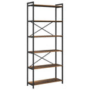 Bogreol Gammelt træ 80 x 30 x 189,5 cm Konstrueret træ