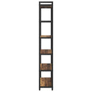 Bogreol Gammelt træ 80 x 30 x 189,5 cm Konstrueret træ