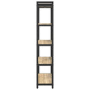 Bogreol Sonoma eg 80 x 30 x 155 cm Konstrueret træ