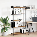 Bogreol Gammelt træ 80 x 30 x 155 cm Konstrueret træ