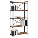 Bogreol Gammelt træ 80 x 30 x 155 cm Konstrueret træ