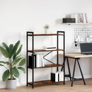 Bogreol Røget eg 80 x 30 x 120 cm Konstrueret træ