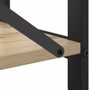 Bogreol 80 x 30 x 85 cm Konstrueret træ Sonoma eg