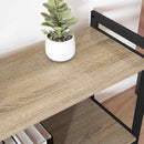 Bogreol 80 x 30 x 85 cm Konstrueret træ Sonoma eg