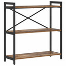 Bogreol Gammelt træ 80 x 30 x 85 cm Konstrueret træ