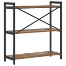Bogreol Gammelt træ 80 x 30 x 85 cm Konstrueret træ