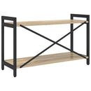 Bogreol 80 x 30 x 50 cm Konstrueret træ Sonoma eg