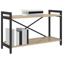 Bogreol Sonoma eg 80 x 30 x 50 cm Konstrueret træ