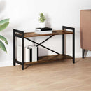 Bogreol Røget eg 80 x 30 x 50 cm Konstrueret træ