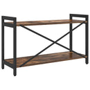 Bogreol Røget eg 80 x 30 x 50 cm Konstrueret træ
