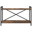 Bogreol Røget eg 80 x 30 x 50 cm Konstrueret træ