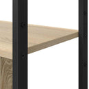 Bogreol Sonoma eg 80 x 30 x 155,5 cm Konstrueret træ