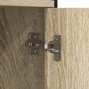 Bogreol Sonoma eg 80 x 30 x 155,5 cm Konstrueret træ