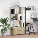 Bogreol Sonoma eg 80 x 30 x 155,5 cm Konstrueret træ