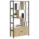 Bogreol Sonoma eg 80 x 30 x 155,5 cm Konstrueret træ