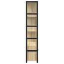 Bogreol Sonoma eg 80 x 30 x 155,5 cm Konstrueret træ