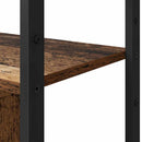 Bogreol Gammelt træ 80 x 30 x 155,5 cm Konstrueret træ