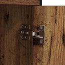Bogreol Gammelt træ 80 x 30 x 155,5 cm Konstrueret træ