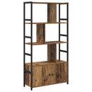 Bogreol Gammelt træ 80 x 30 x 155,5 cm Konstrueret træ
