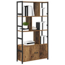 Bogreol Gammelt træ 80 x 30 x 155,5 cm Konstrueret træ
