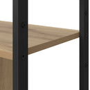 Bogreol Artisan Egetræ 80 x 30 x 155,5 cm Konstrueret træ