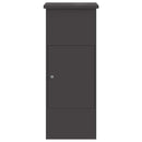 Pakke drop boks med opbevaring Sort 44,5 x 29 x 110,5 cm Stål