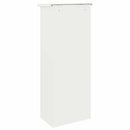 Pakke drop boks med opbevaring Hvid 44,5 x 29 x 110,5 cm Stål