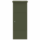 Pakke drop boks med dør Olivengrøn 44,5 x 29 x 110,5 cm Stål