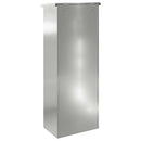 Pakke drop boks Sort 44,5 x 29 x 110,5 cm Galvaniseret stål