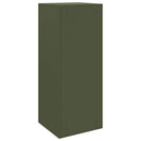 Pakke drop boks med opbevaring Olivengrøn 41 x 38 x 103 cm Stål
