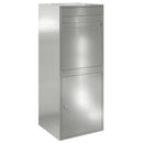 Pakke drop boks Sølv 47,5 x 38 x 59 cm Galvaniseret stål