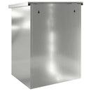 Pakke drop boks Sort 47,5 x 38 x 59 cm Galvaniseret stål