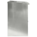 Pakke drop boks Sort 47,5 x 38 x 59 cm Galvaniseret stål