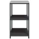 Køkkenopbevaring HATTEM Sort 90 x 50 x 92 cm Stål
